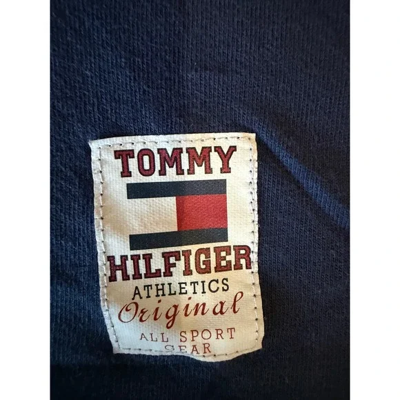 Tommy Hilfiger Tommy Girl Tank Top Navy Blue Logo Vintage XL Sleeveless Shirt - Picture 5 of 7